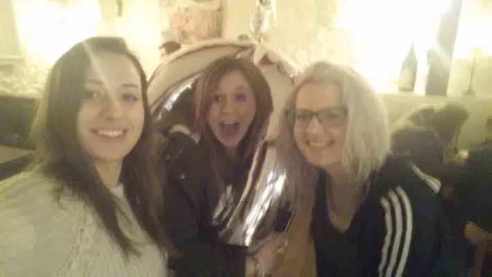 me, Laura and Lauren